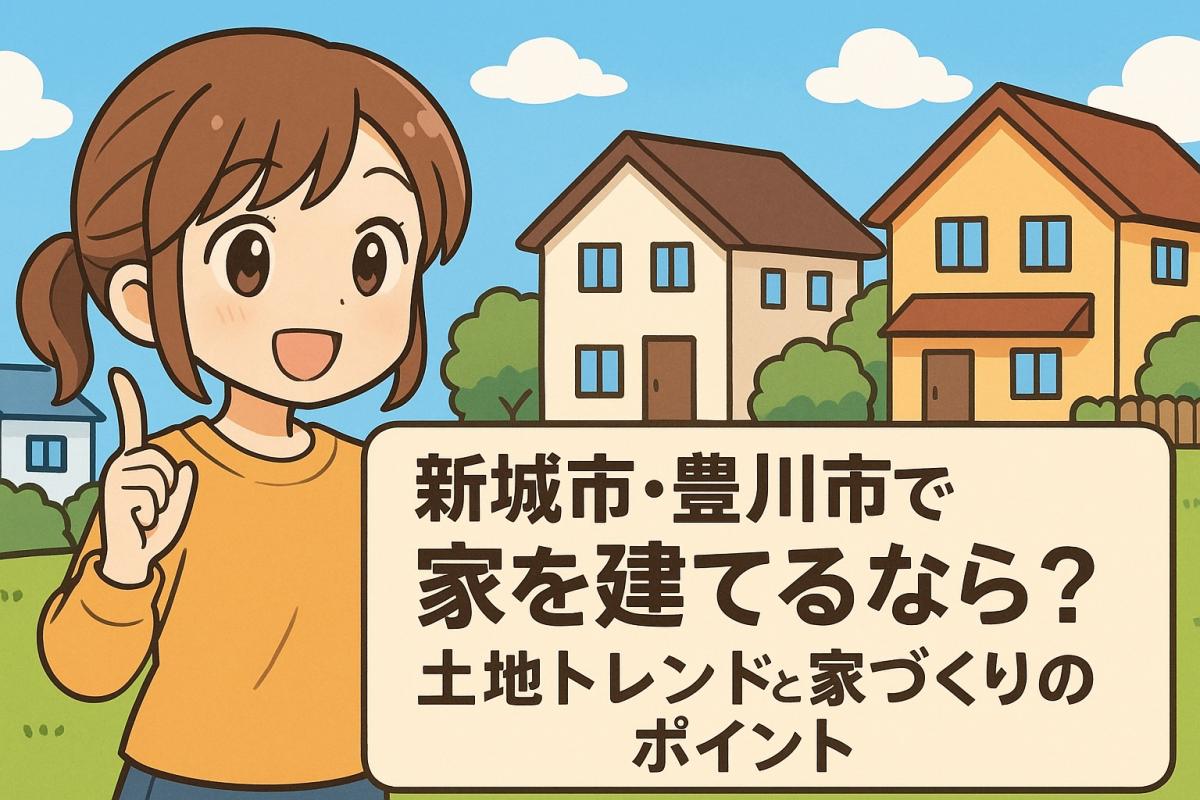 新城市・豊川市で家を建てるなら？2025年の地域トレンドと家づくりのポイント