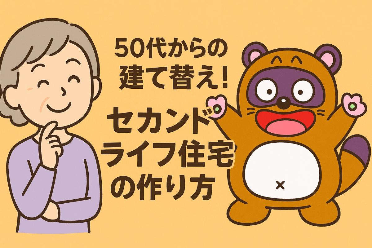 50代からの建て替えで後悔しないために！今どきセカンドライフ住宅の作り方