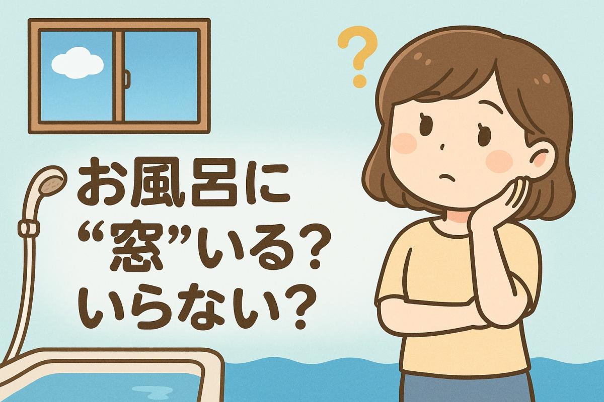 【お風呂に&ldquo;窓&rdquo;いる？いらない？】新築で迷う&ldquo;微妙ポイント&rdquo;徹底検証