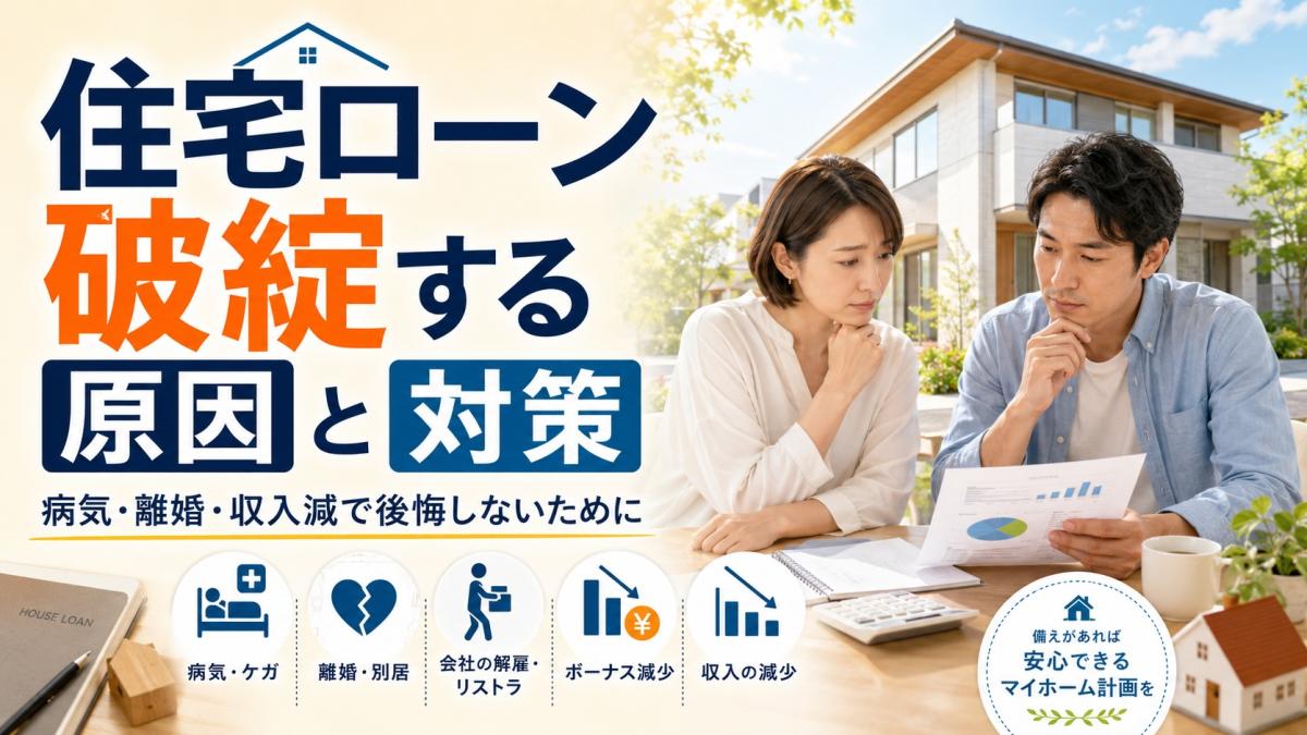 新城市・豊川市で住宅ローン破綻を防ぐには?病気・離婚・収入減で後悔しない対策